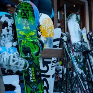 Snowboard cross equipment