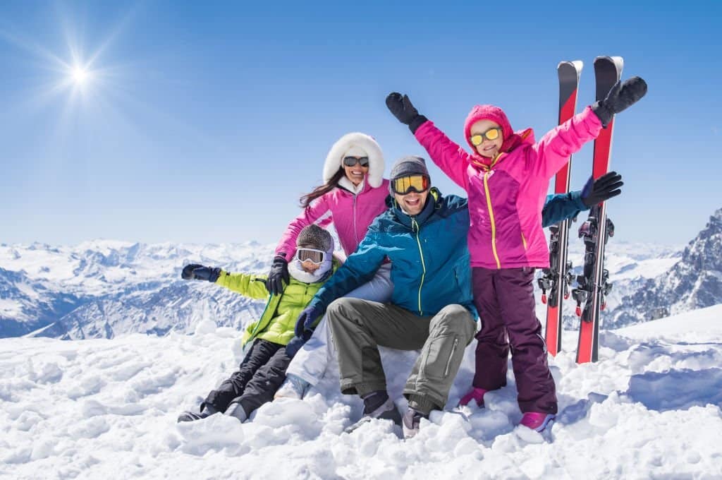 family ski trip