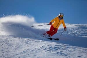 Banff Skiing 
